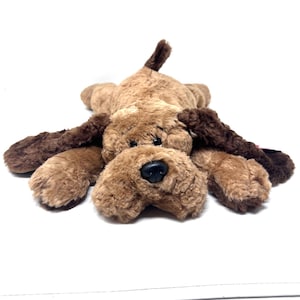 Ty Classic Elvis Hound Dog Plush 16&quot; Floppy Puppy Heart Swing Tag VTG 1994