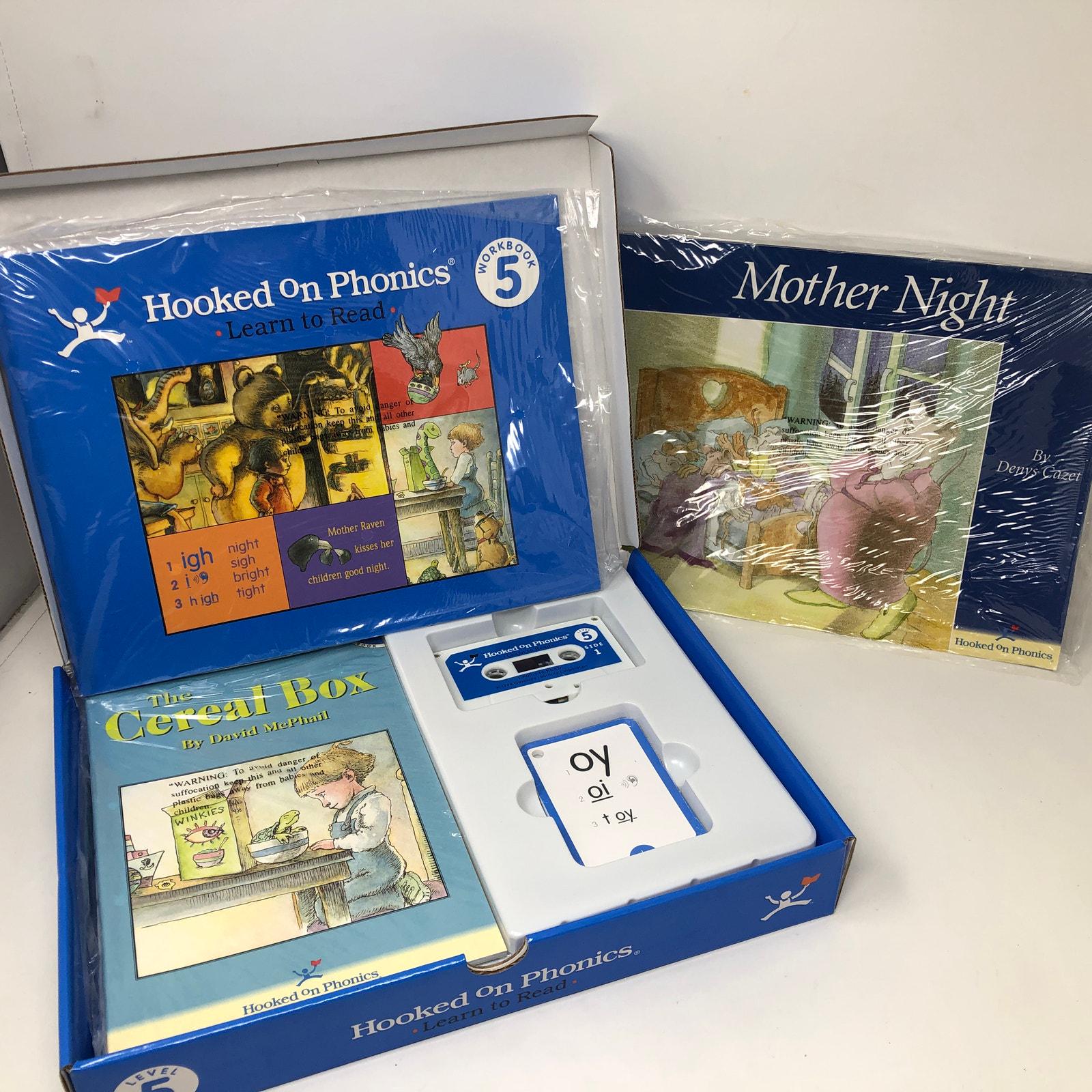 Hooked on Phonics Learn to Read Blue Box Set Level 5 Cassette