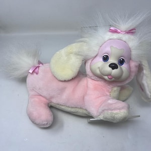 Hasbro Puppy Surprise Mommy Plush Pink White Dog Vintage 1991 NO PUPS