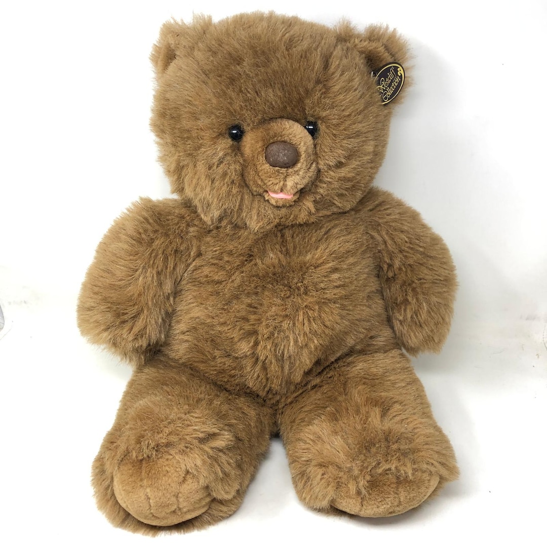 Vintage Westcliff Collection Teddy Bear Plush 20" Brown Stuffed Lovey ...
