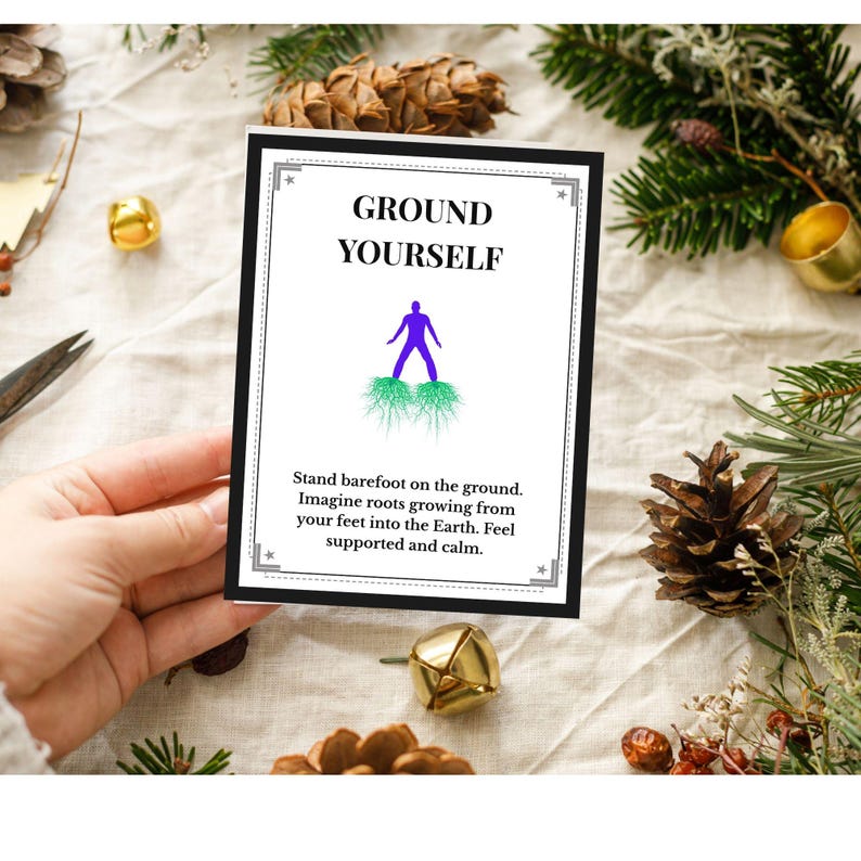 16 Printable Ritual Cards • Spiritual Cleansing & Intention Set • Moon ...