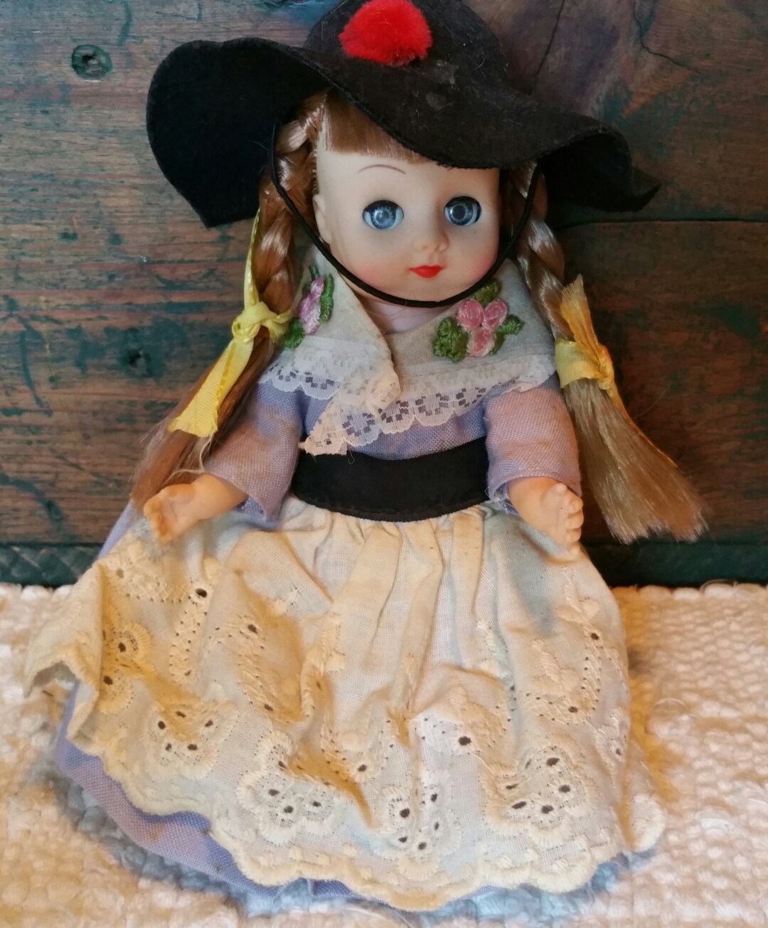 Vintage Plastic Jointed Doll Etsy