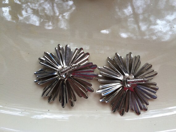 Large vintage earrings Daisy Sarah Coventry - image 3