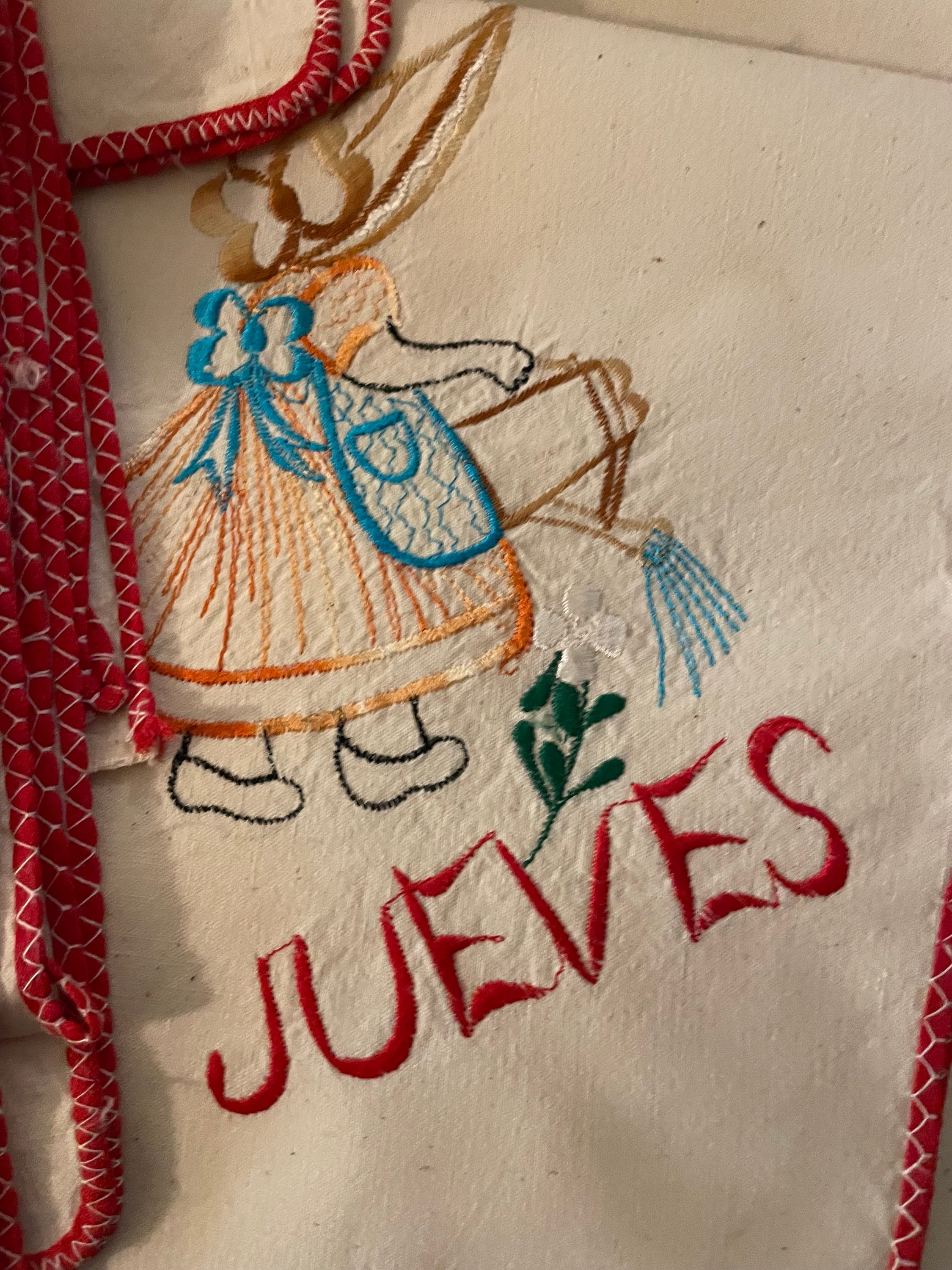 Spanish Days of the Week Dish Towels Etsy