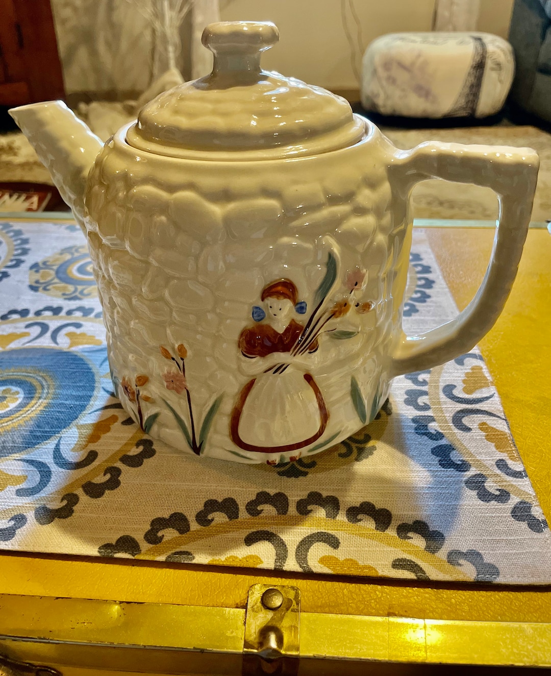 Porcelain Teapot Etsy