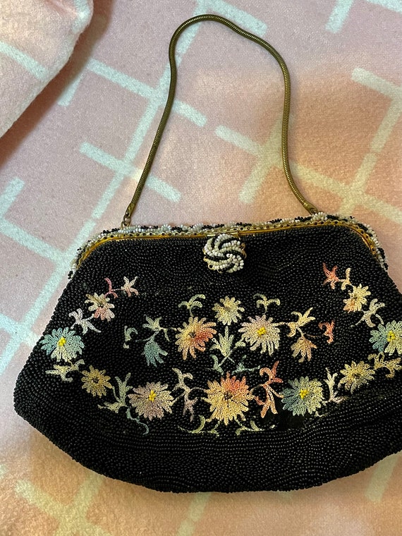 Handmade Flower Purse- France