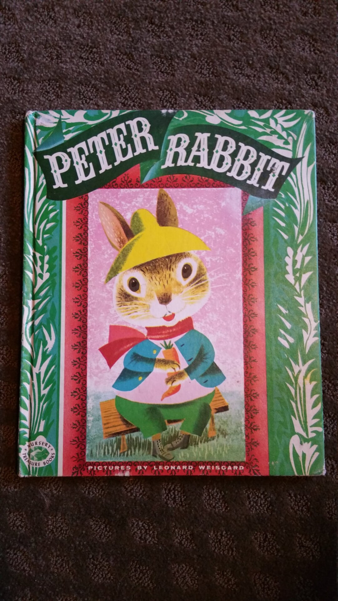 Peter Rabbit Vintage Book Etsy