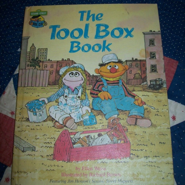 The Tool Box--- A Sesame Street Book-- 1980