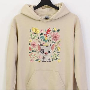 Magic Kingdom Besticktes T-Shirt, Prinzessin Friends Besticktes Shirt, Floral Prinzessin Besticktes Shirt, Besticktes Merch, Fan Geschenk