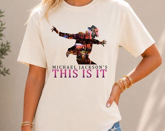 Michael Jackson 'this is It' Movie T-shirt: Retro MJ Fan Tee - Etsy