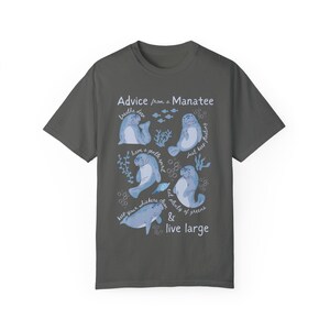 Manatee-skjorta Träffa mig på stranden Respektera lokalbefolkningen Manatee-skjorta Ekologi Hav-skjorta Naturälskare Gåva Djurälskare Gåva Naturälskare bild 6