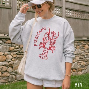Pinch Me Lobster Sweatshirt Lobster Fisherman Aesthetic Oceancore Shirt Nautical Trendy Crewneck Lobster Sweater Gift for Lobster Lover