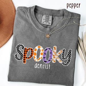 Gruseliges Zahnarzt-Halloween-Shirt: Trendiges Zahntechniker-T-Shirt
