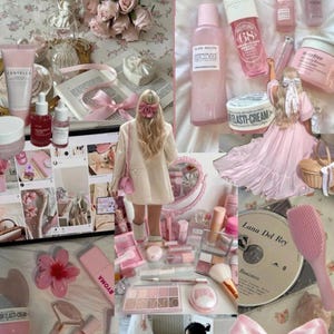 Paquete sorpresa Coquette Core: belleza y autocuidado femenino inspirados en la estética Coquette.