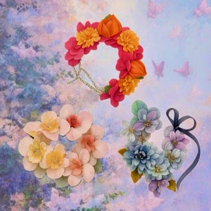 Mystery Flower Crown Set – Triple the Enchantment