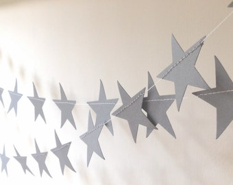 Star Garland - Wedding Garland - Party Decor - Nursery Decor - Baby Shower -Choose Your Colour/Length 6-25 feet