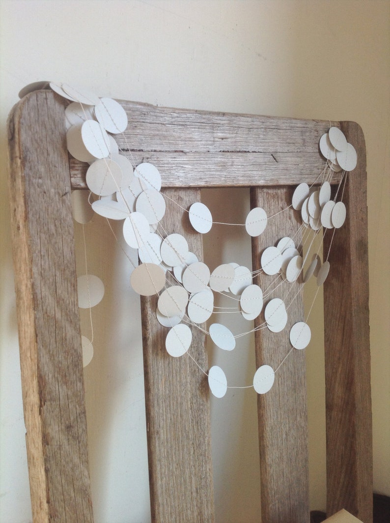 Wedding Garland 1 Circles Party Decoration Circle Etsy