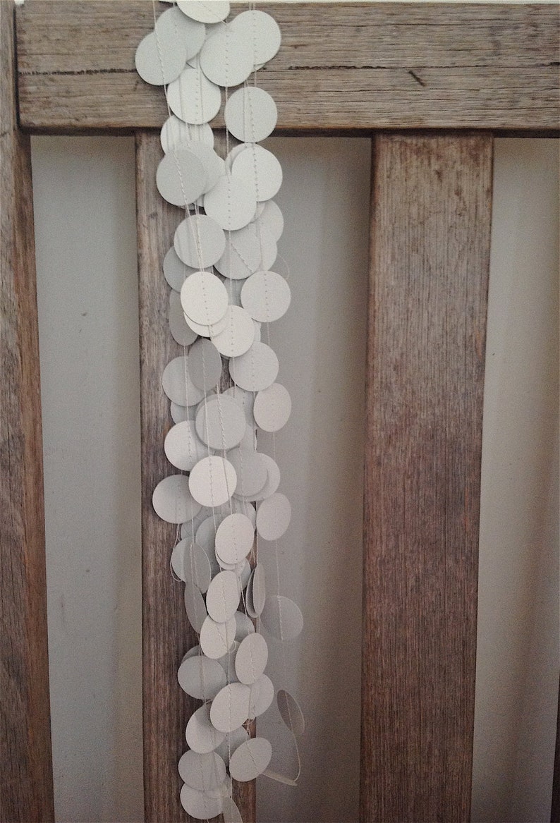 Wedding Garland 1 Circles Party Decoration Circle Etsy
