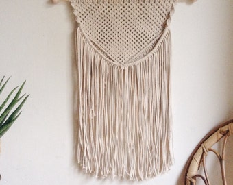 Macrame Muur Opknoping, Macrame, Muur Decor, Bruiloft Decor, Boho, Wall Hanging, Moderne Macrame, Weven, Tapestry, Geknoopt Tapijt,