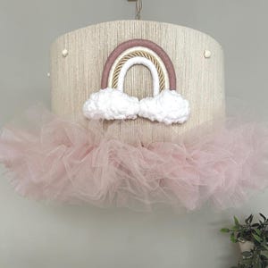 Handmade Rainbow Chandelier: Magical Children&#39;s Room Light