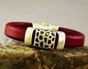 Licorice Leather Bracelets