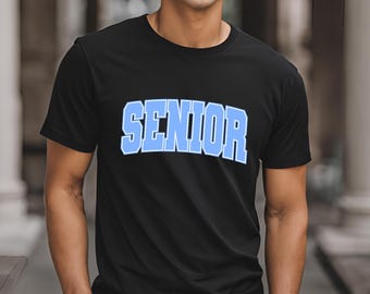 Maglietta personalizzata per studenti delle scuole superiori / Maglietta personalizzata per studenti delle scuole superiori / Maglietta della classe del 2025 / Nome e anno opzionali / Regalo di laurea / Regalo unico