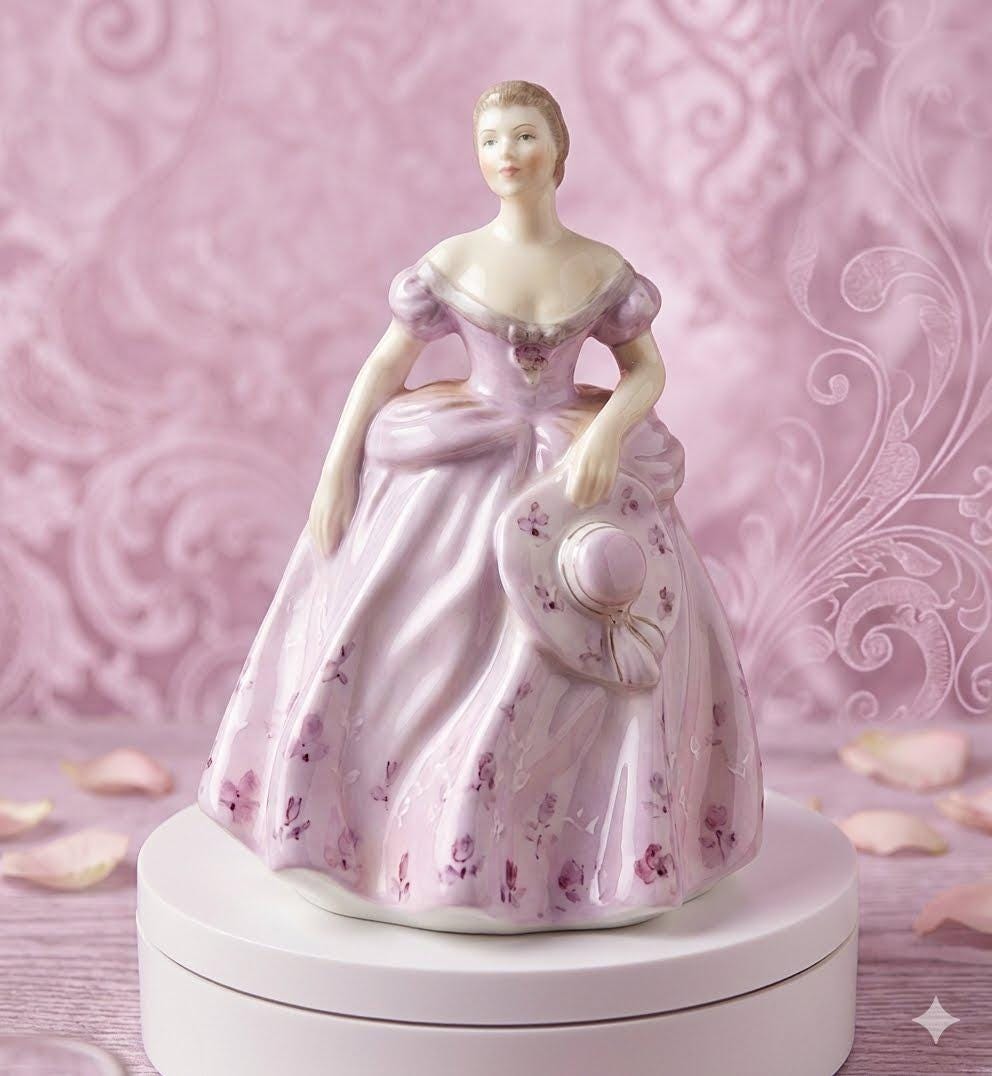 Coalport Ladies of Fashion Figurines - Etsy