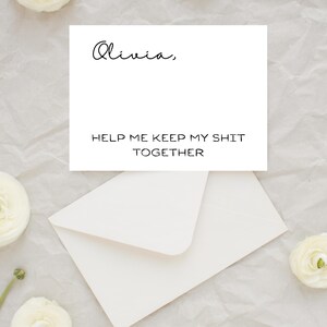 Minimalist simple modern bridesmaid proposal customizable, Maid of honor proposal card, Bridesmaid card, bridesmaid proposal canva template