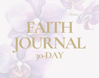 Journal religieux de 30 jours : réflexions quotidiennes pour une croissance spirituelle | Imprimable