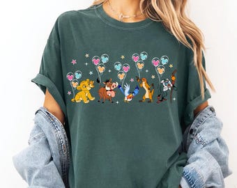 Comfort Colors Hakuna Matata Shirt, Disney Animal Kingdom Tee,  Lion King Safari