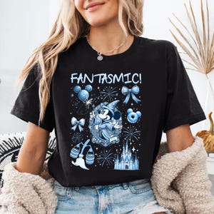 Comfort Colors Fantasmic Disney Shirt, Disney Fantasia Sorcerer Shirt, Mickey Mouse Magic Wizard Retro Shirt, Magic Kingdom Shirt