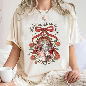 Chemise Belle & Beast Comfort Colors, Conte aussi vieux que le temps