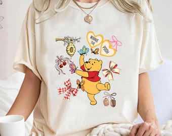 Comfort Colors Winnie The Pooh Shirt, Bear & Friends Tee, Disney Family Trip 2026