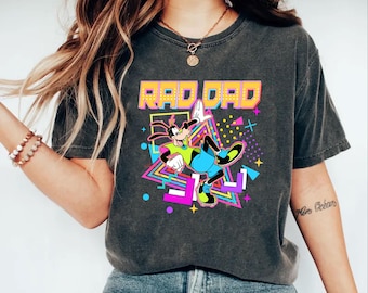 Comfort Colors Disney Goofy Rad Dad T-Shirt