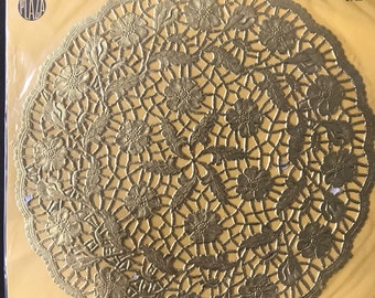 Doilies paper Lace Gold vintage by Jose Plaza