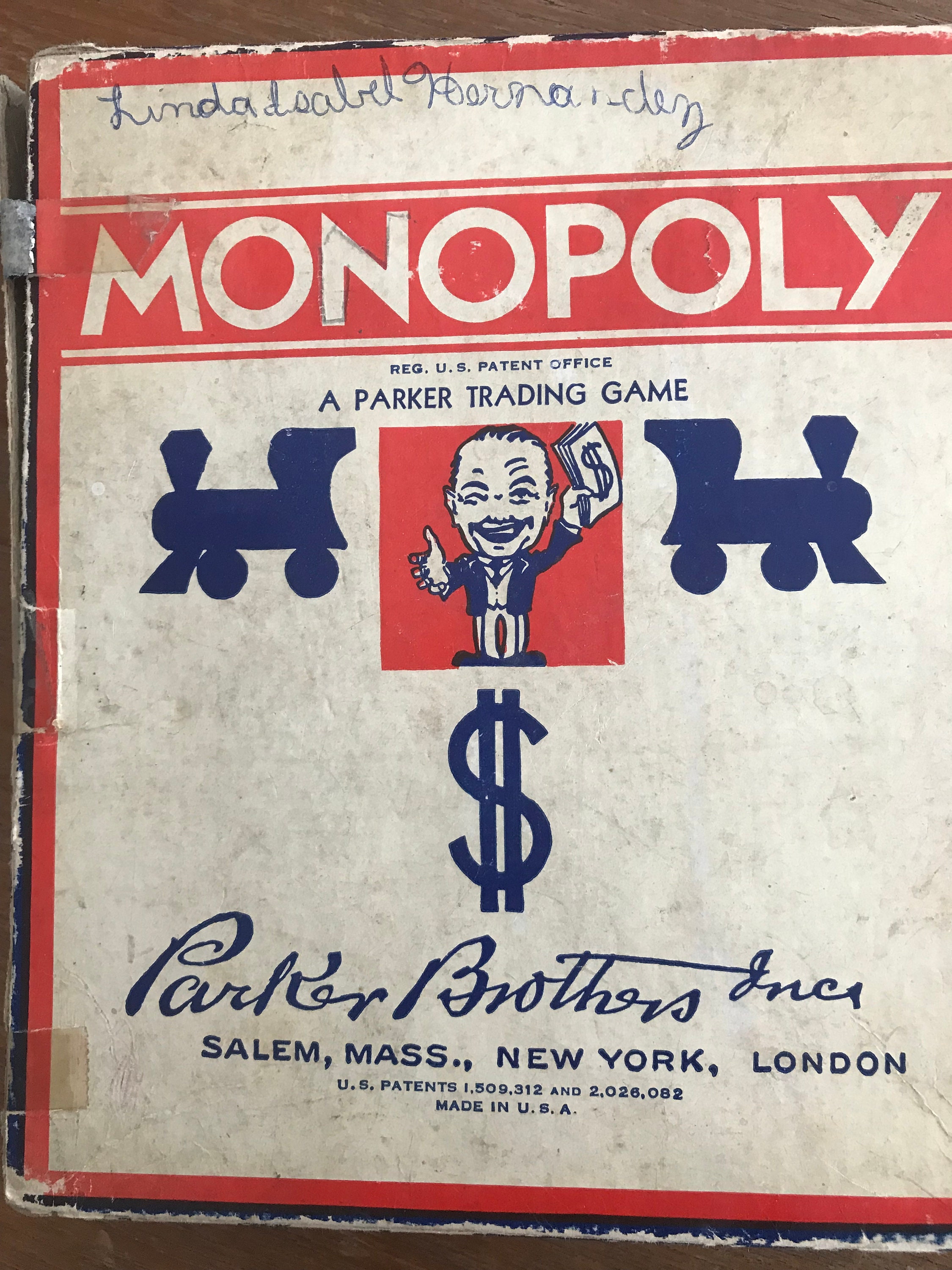 1936 Monopoly - Etsy