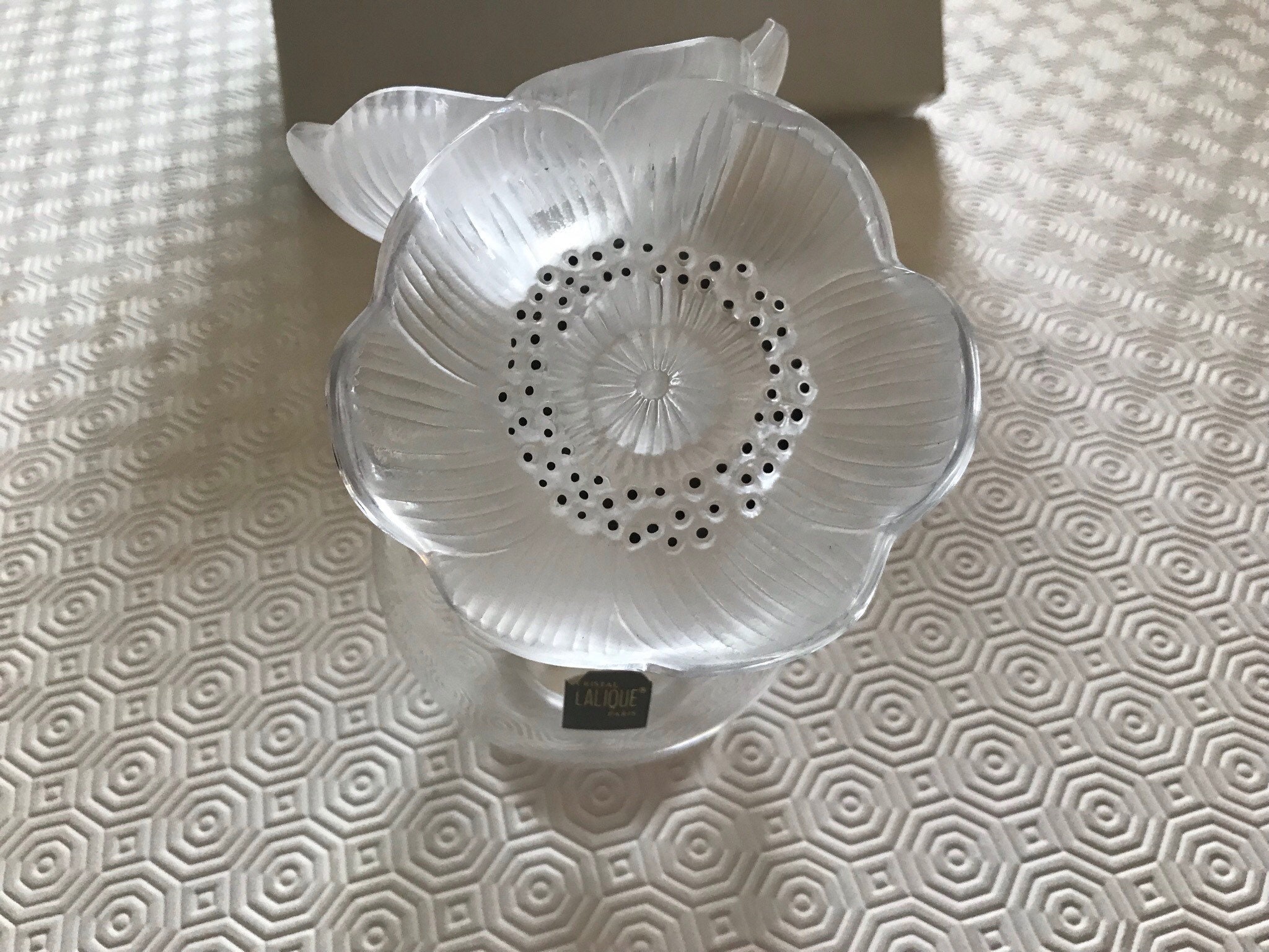 Lalique ラリック　アネモネ香水瓶 ラリック クリスタルボトルコレクション2016 アネモネ | TOMIYA