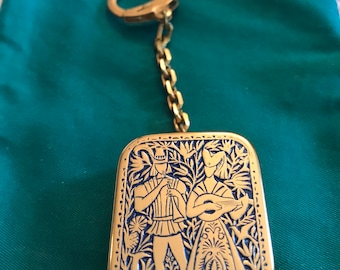 Reuge music box keychain old lang syne