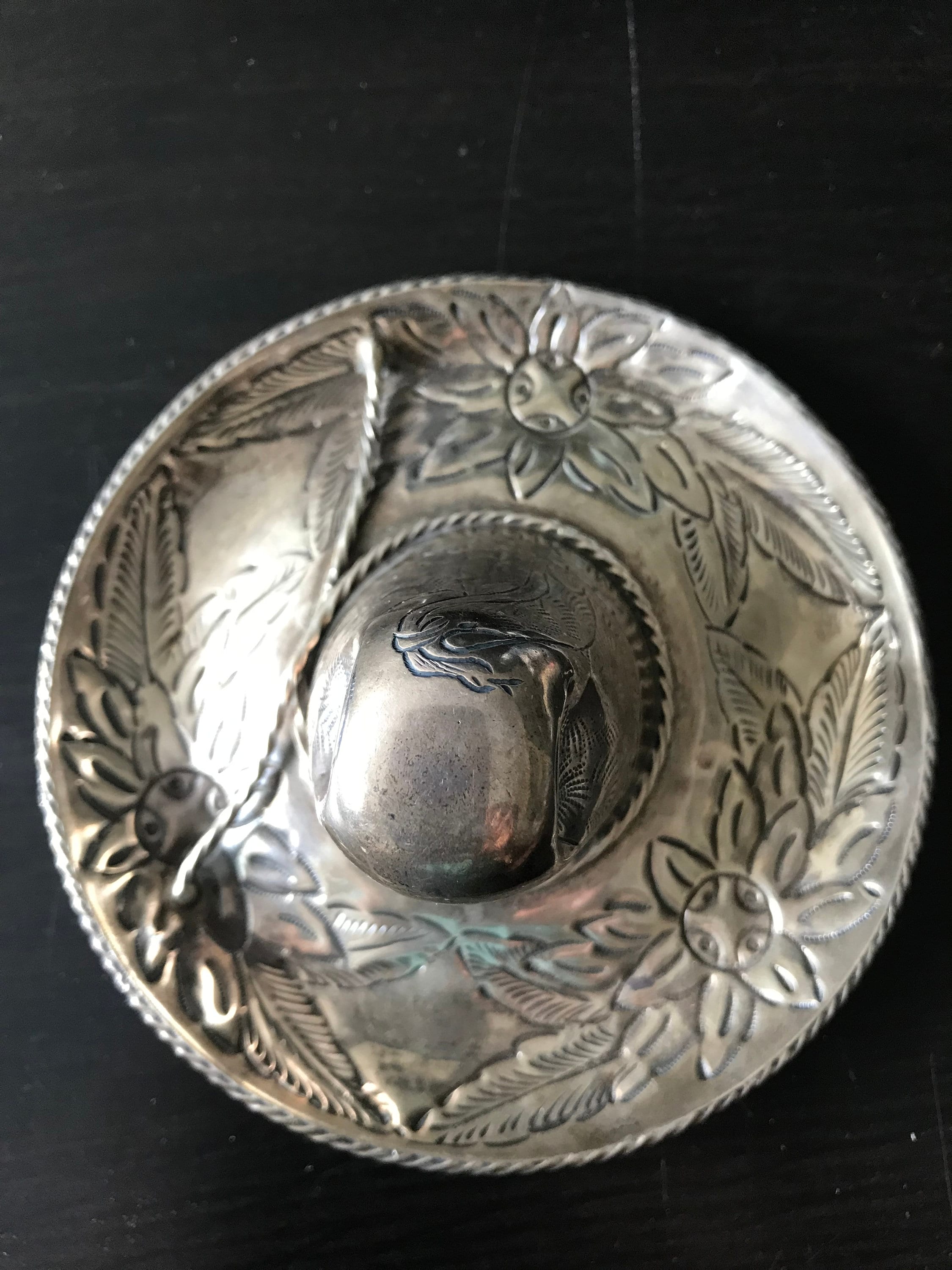 メキシコ製ソンブレロ型　銀製 ソンブレロ Sterling Silver 925の通販 Sombrero mexico 銀製 アステカ