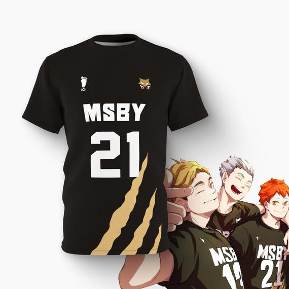 ハイキュー MSBY バレーボールジャージ、MSBY ブラック