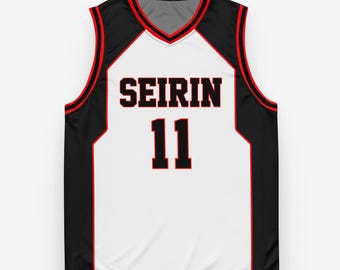 Kuroko no Basket Seirin Cosplay Jersey, Kuroko & Kagami Basketball Costume