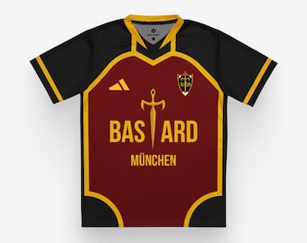 Blue Lock Bastard Munchen Jersey, Michael Kaiser & Yoichi Isagi Cosplay Costume , Blue Lock Unisex Sport Shirt