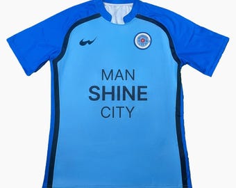 Maglia da calcio Manshine City, maglietta da calcio Blue Lock