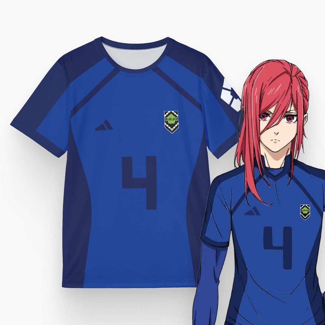 Blue Lock Sport and Cosplay T-shirt, Isagi Yoichi Unisex
