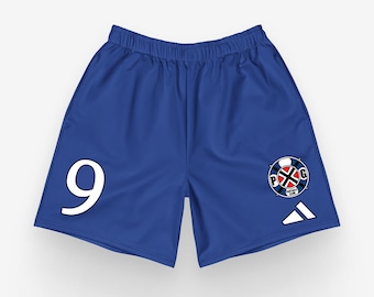 Paris x Gen (PXG) Soccer Short, Blue Lock Rin Itoshi Football Uniform, Unisex Anime Sport Outfit