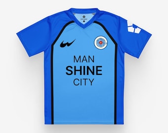 マンシャインシティサッカージャージ、ブルーロックコスプレフットボールTシャツ