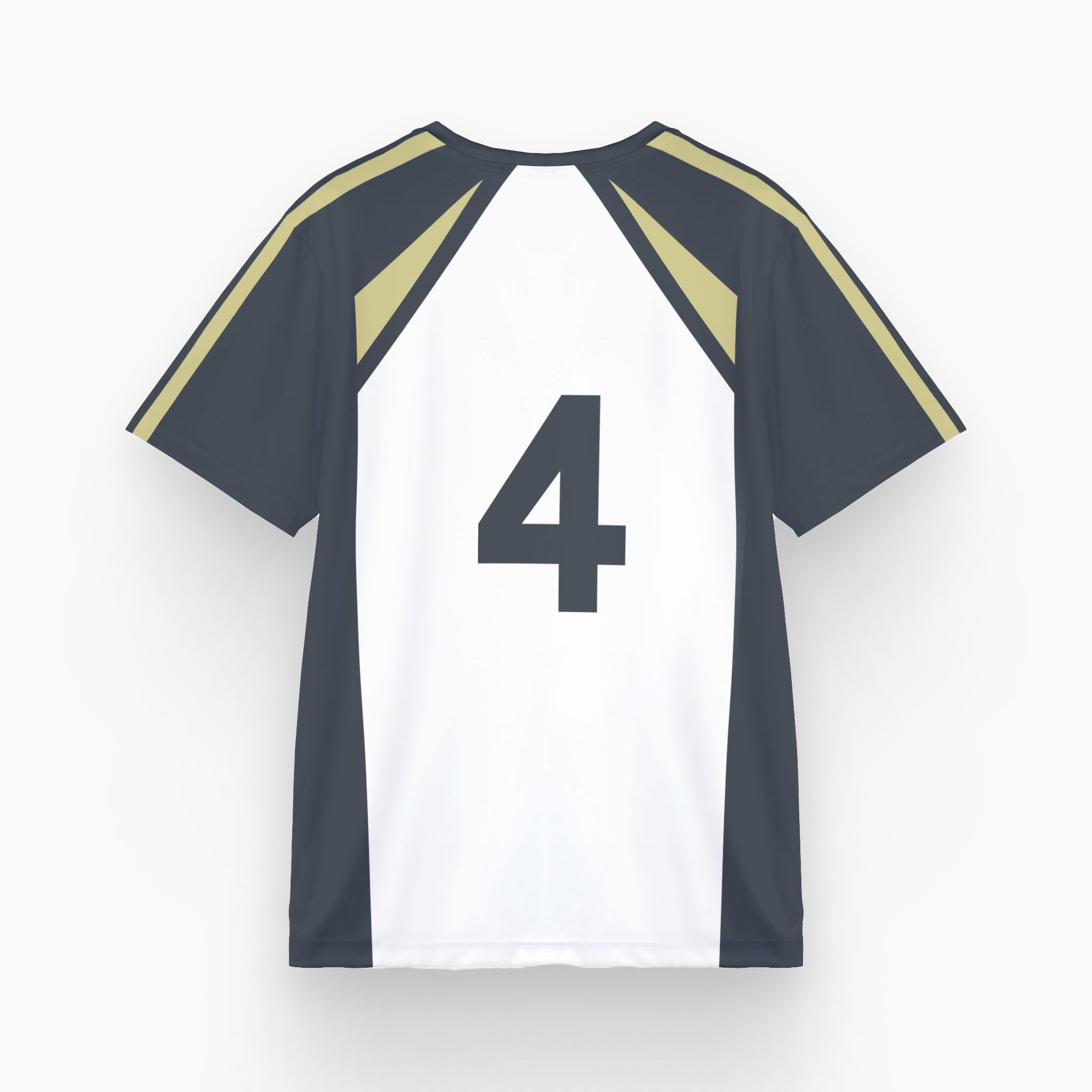 kaito fukui フラワーNYスウェット Haikyuu Fukurodani Sports Jersey, Anime Volleyball T-shirt