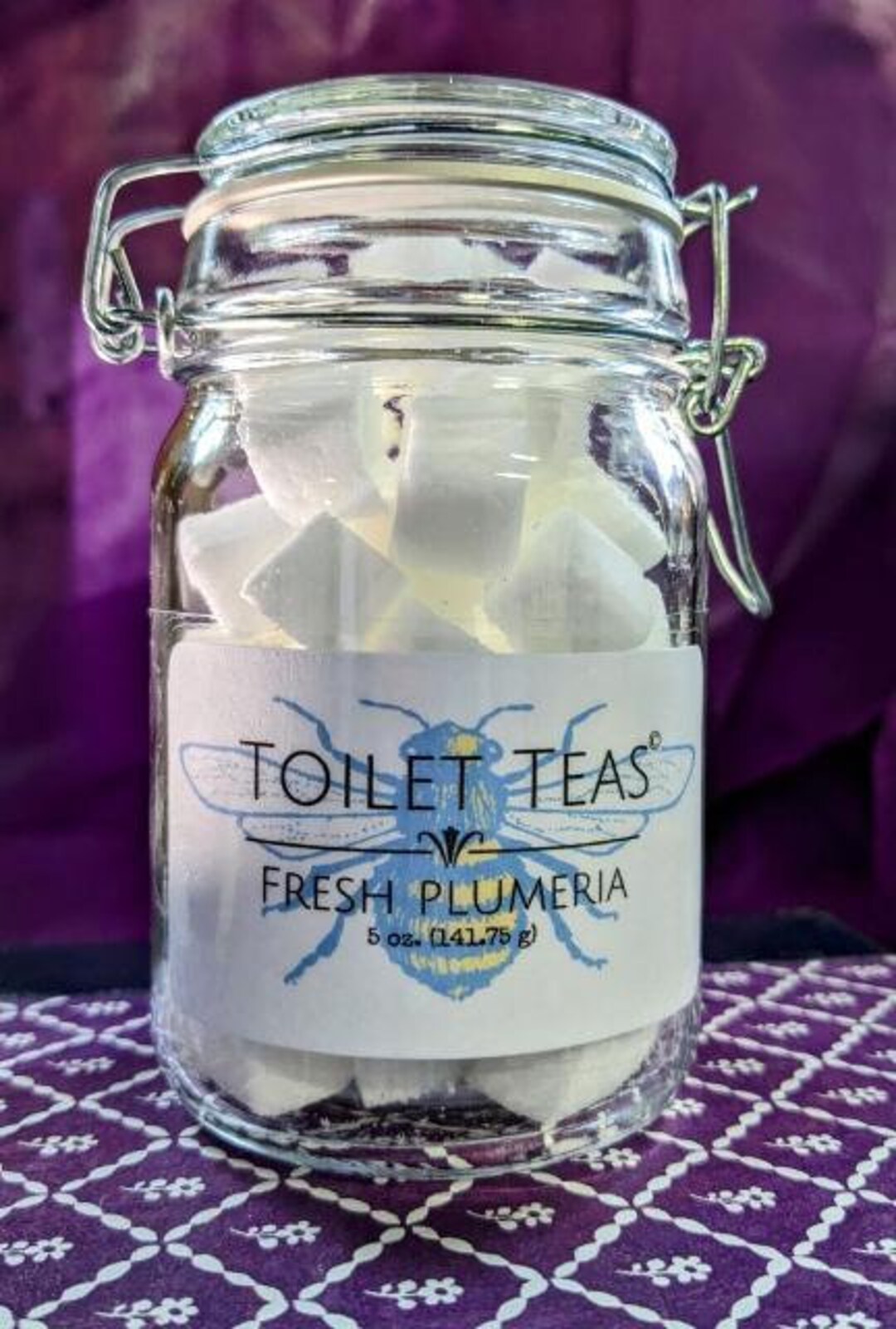 New Lemon Rosemary.... Toilet Teas. Glass Jar. Buy Two & Get a Free