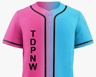 TDPNW Two-Tone Baseball Jersey