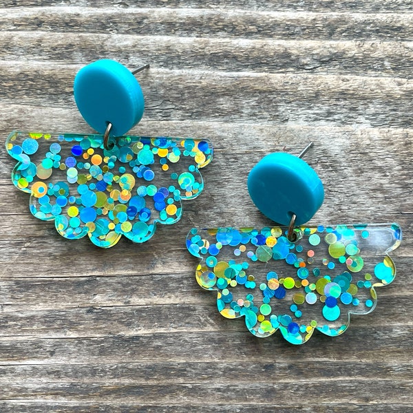 Confetti Earrings Etsy